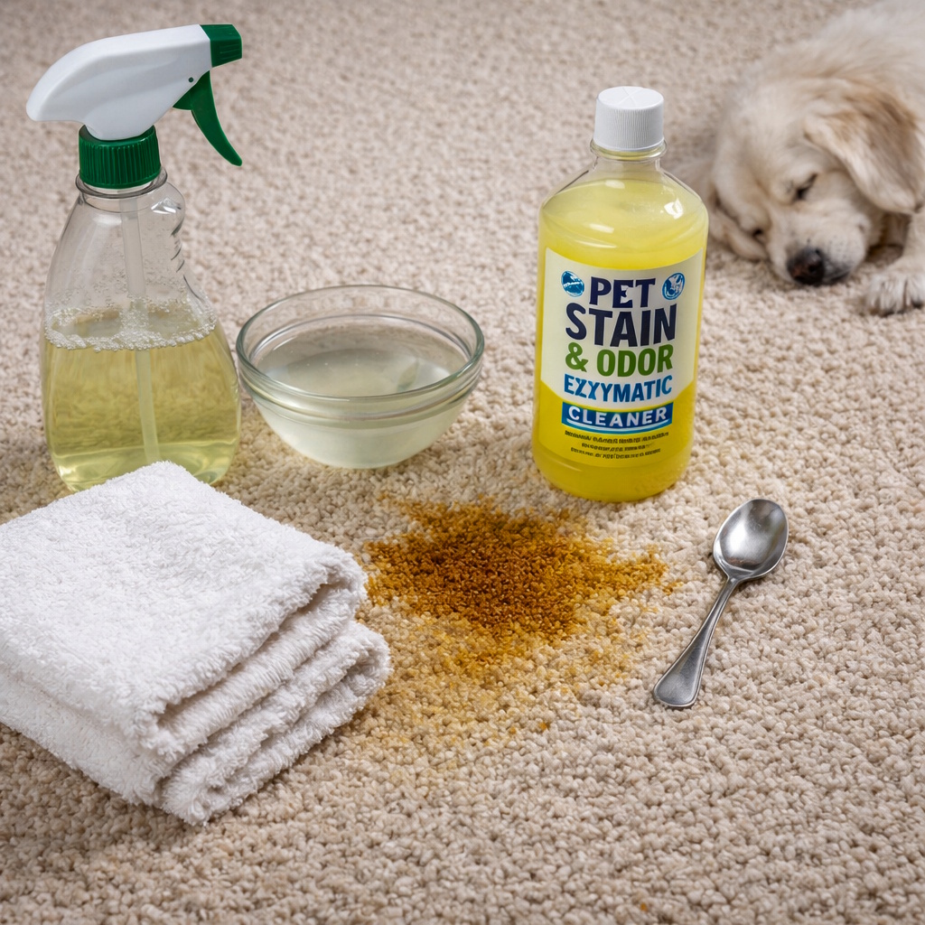 How to Remove Pet Urine Smell from Carpet